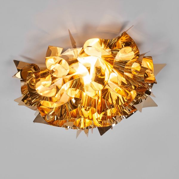  Slamp Slamp Veli Medium Ceiling Lamp ø 53 Cm Gold 