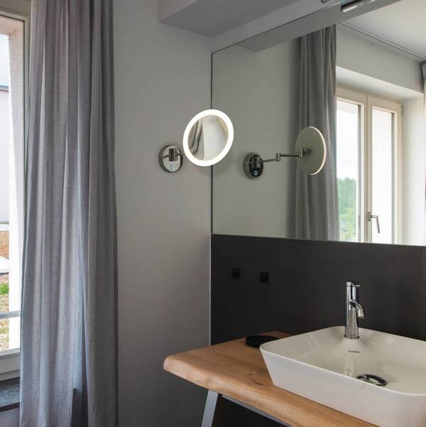  Slv Slv Maganda Led Wall Mirror Round Adjustable Cct 