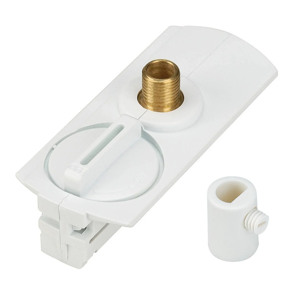  Slv Slv 1-phase Pendant Light Adapter, White 