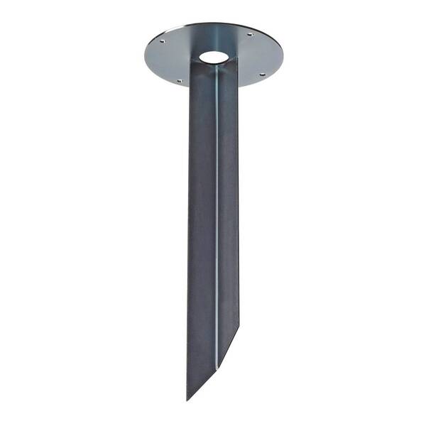  Slv Slv Rusty Cone - Ground Spike For Pillar Light 