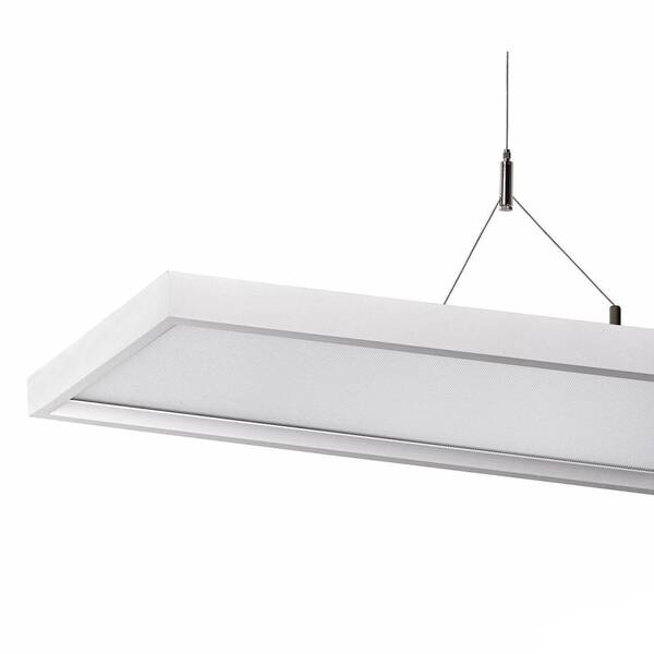  Slv Slv Worklight Led Office Hanging Light, White 