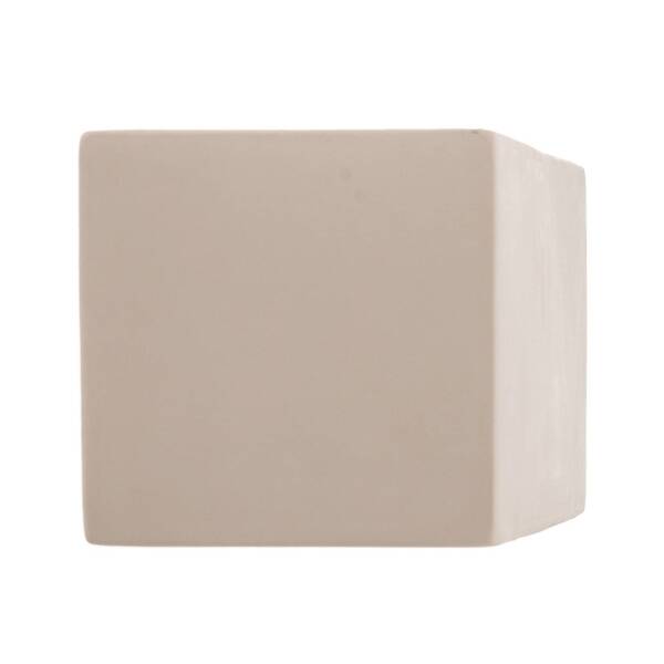  Sollux Lighting Sollux Lighting Cube Line Up/down Ceramic Wall Lamp, White 