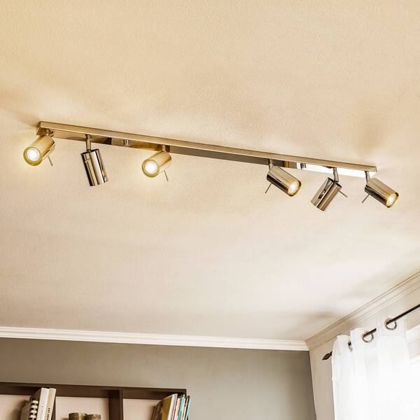  Sollux Lighting Sollux Lighting Downlight Round, Chrome, 6-bulb Linear 
