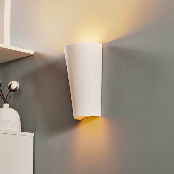  Sollux Lighting Sollux Lighting Ice Up And Down Wall Light, Made Of White Ceramic 