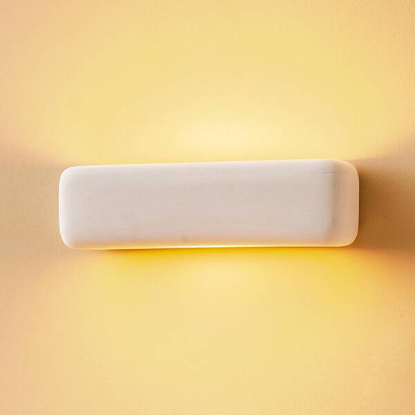  Sollux Lighting Sollux Lighting Noris Up/down Wall Light In White Ceramic 