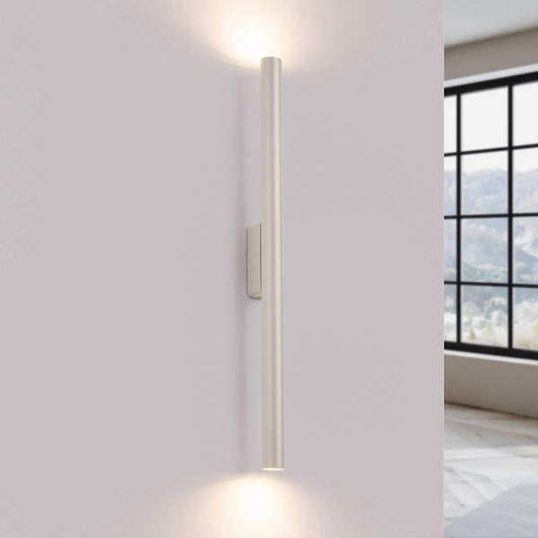  Sollux Lighting Sollux Lighting Wall Light Pastelo, Beige, Height 20 Cm, Steel, 2-bulb. 