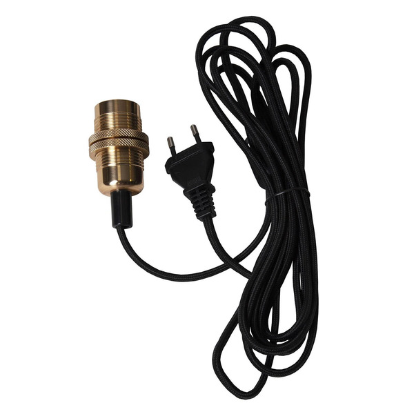  Star Trading Star Trading Fade E14 Socket With Cable, Copper 