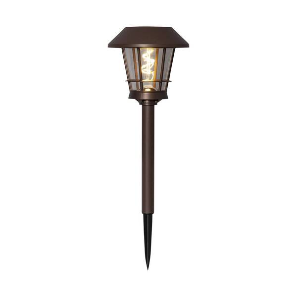  Star Trading Star Trading Fergus Led Solar Pillar Light, Lantern Shape 