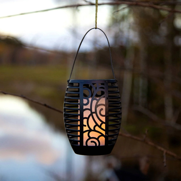  Star Trading Star Trading Flame Led Solar Lamp, Three Usage Options, 42 Cm 