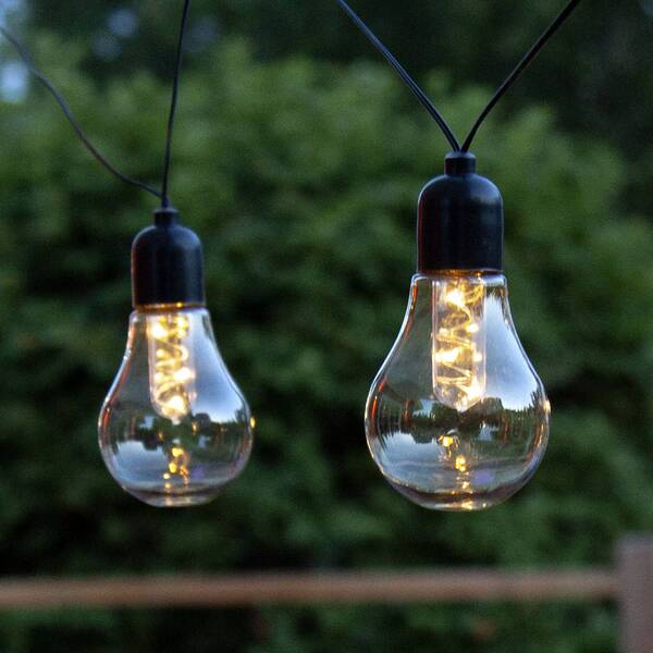  Star Trading Star Trading Glow Led String Lights, Battery, Clear 