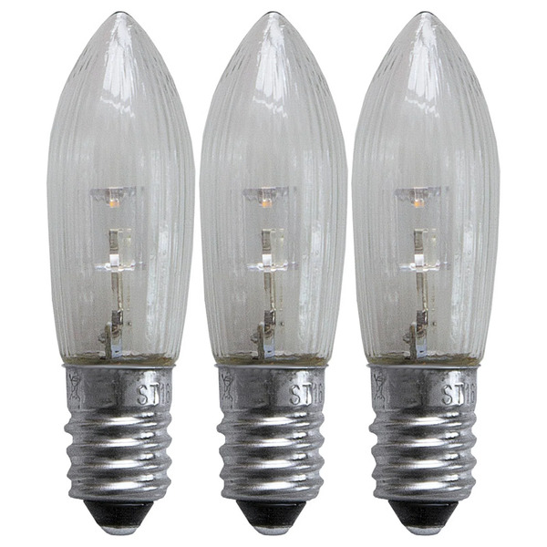  Star Trading Star Trading Led Replacement Bulb E10 0.2w 2,100k 3-pack 