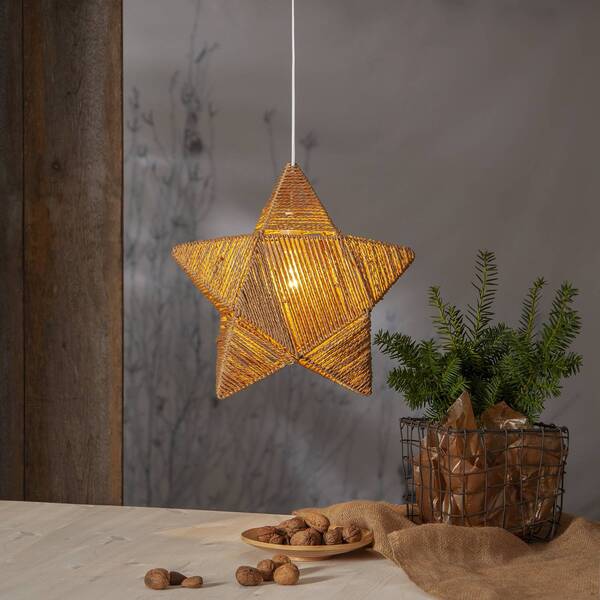  Star Trading Star Trading Rappe Decorative Star, Paper Strings, Hanging 