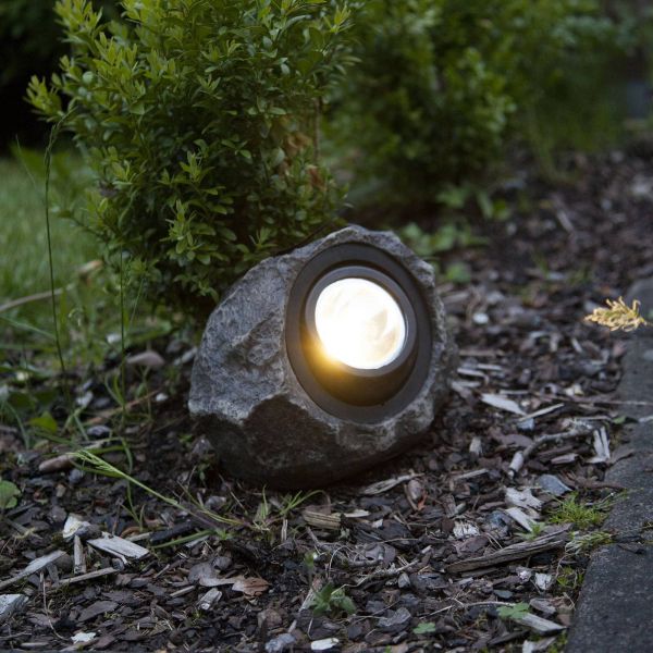  Star Trading Star Trading Rocky Led Solar Light, Alignable 