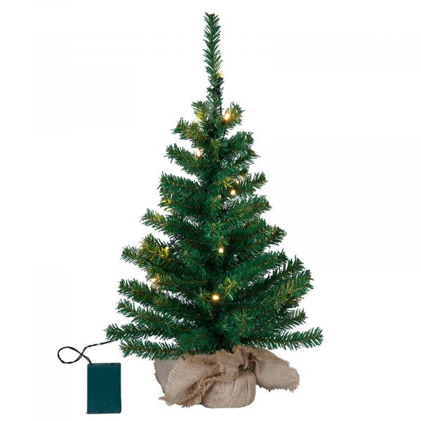  Star Trading Star Trading Small Led Tree Toppy In A Jute Bag 