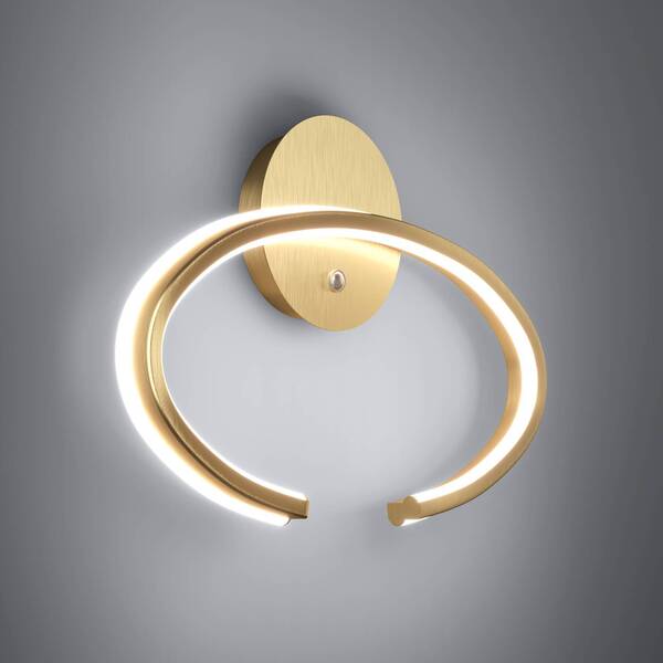  Stars Of Light Stars Of Light Led Wall Lamp Bogado, Gold, 40 Cm, Cct, Dimmable 