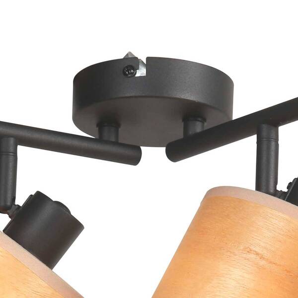  Steinhauer Steinhauer Bamboo Ceiling Light, 4-bulb 