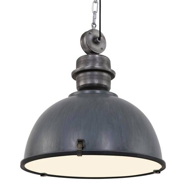  Steinhauer Steinhauer Grey Hanging Lamp Bikkel Xxl, Industrial Design 