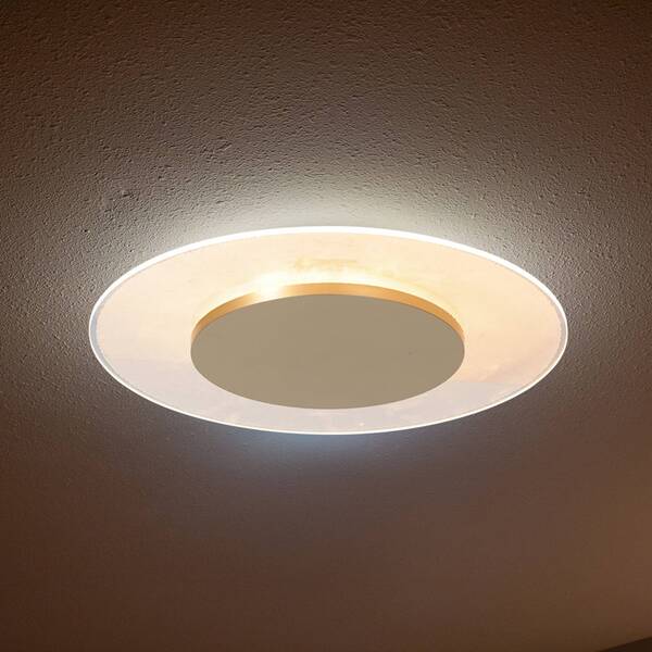  Steinhauer Steinhauer Lido Led Ceiling Light, Gold-coloured, ø 36 Cm 