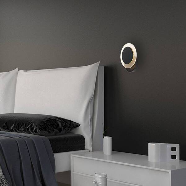  Steinhauer Steinhauer Lido Led Wall Light, Black, Metal, 2,700 K 