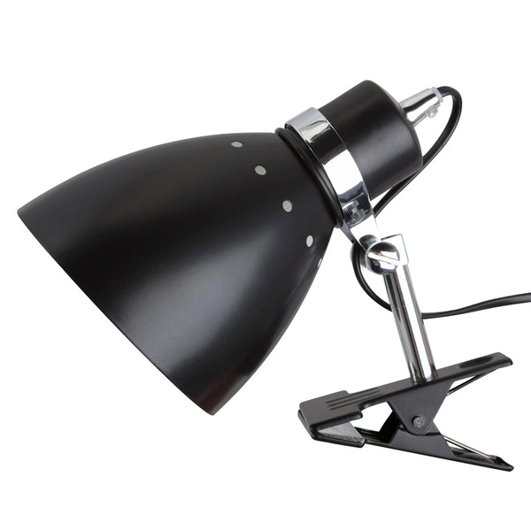  Steinhauer Steinhauer Spring Clip-on Light, Black 