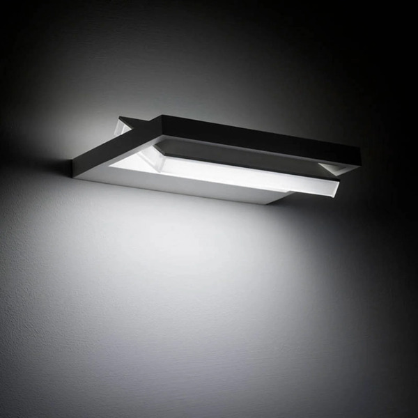  Stilnovo Stilnovo Led Wall Light Tablet W1, Width 24 Cm, White 