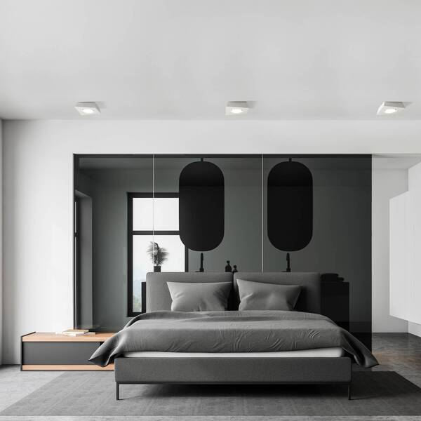  Tecnico By Sforzin Tecnico By Sforzin Anchise Ceiling Light, Plaster, Angular, 1-bulb 