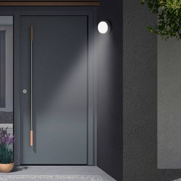  Telefunken Telefunken Led Outdoor Wall Light Dortmund ø17cm Black 