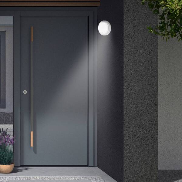  Telefunken Telefunken Led Outdoor Wall Light Dortmund ø17cm Silver 