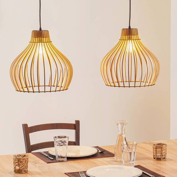  Temar Lighting Temar Lighting Barrel Pendant Light, 2-bulb 