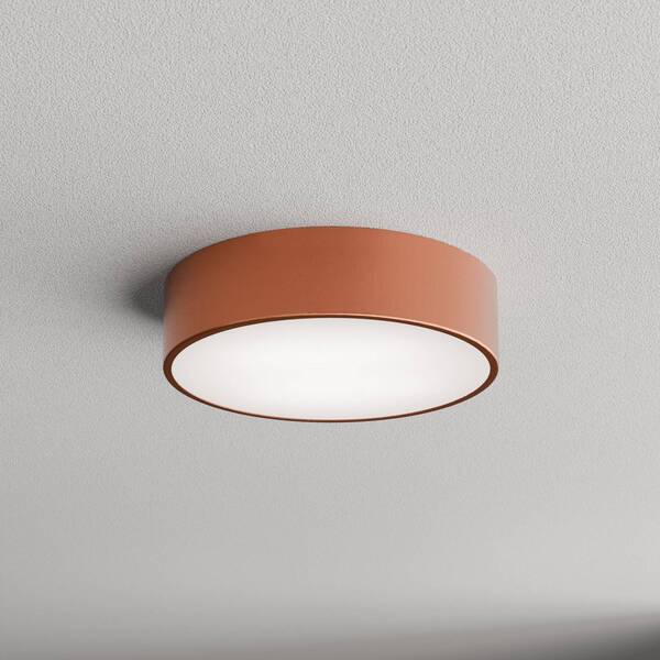  Temar Lighting Temar Lighting Cleo 300 Ceiling Lamp, Copper, Sensor, Ip54, ø 30 Cm, Metal 