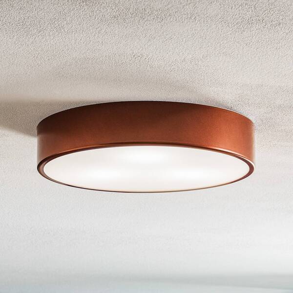  Temar Lighting Temar Lighting Cleo 400 Ceiling Lamp, Copper, Sensor, Ip20, ø 40 Cm, Metal 