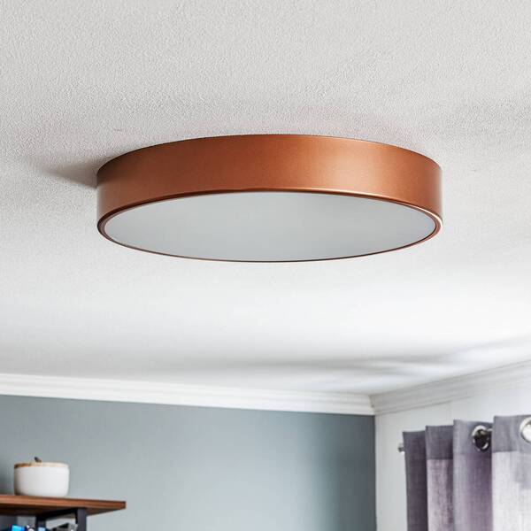  Temar Lighting Temar Lighting Cleo 500 Ceiling Light, ø 50 Cm, Copper 