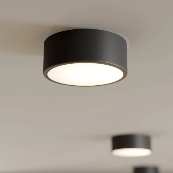  Temar Lighting Temar Lighting Cleo Ceiling Light, ø 20 Cm, Ip20, Black, Metal, E27 