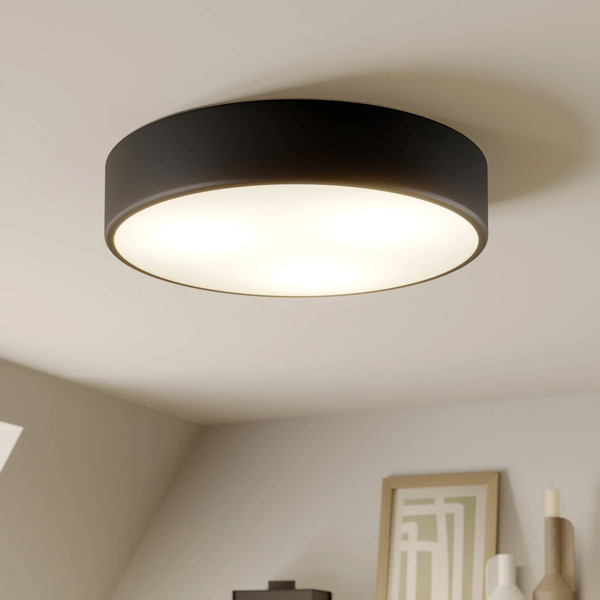  Temar Lighting Temar Lighting Cleo Ceiling Light, ø 40 Cm, Ip20, Black, Metal, E27 