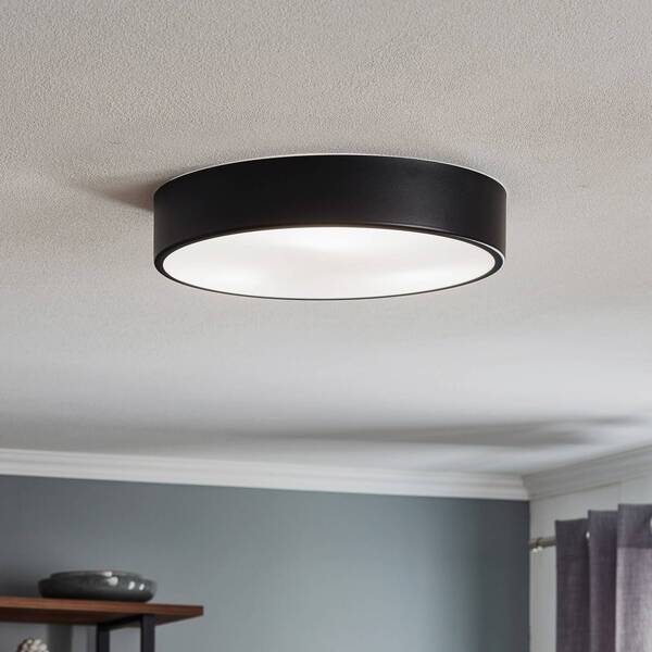  Temar Lighting Temar Lighting Cleo 400 Ceiling Light, Ip54, ø 40 Cm, Black 