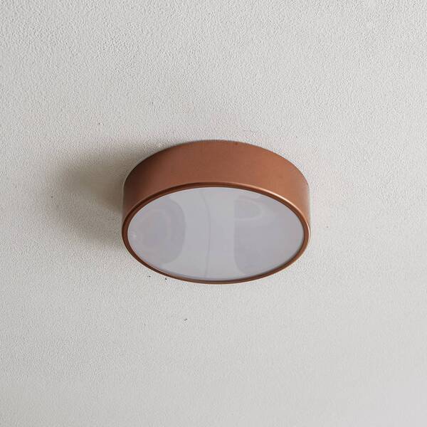  Temar Lighting Temar Lighting Cleo 300 Ceiling Light, Ip54, ø 30 Cm Copper 