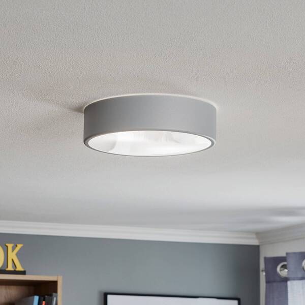  Temar Lighting Temar Lighting Cleo 300 Ceiling Light, Ip54, ø 30 Cm, Grey 