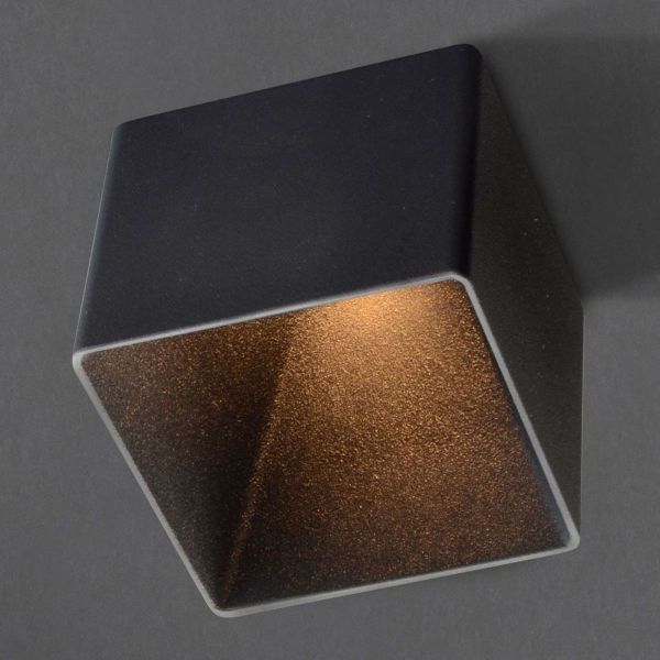  The Light Group The Light Group Gf Design Blocky Recessed Lamp Ip54 Black 3,000 K 