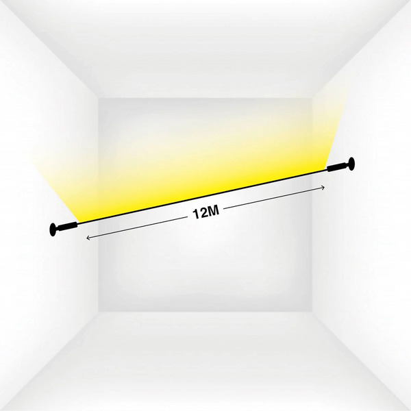  The Light Group The Light Group Slc Skyline Profile For Led Strips, Length 12m 