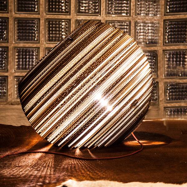  Think Paper Think Paper Globe Cardboard Table Lamp, ø 64 Cm 