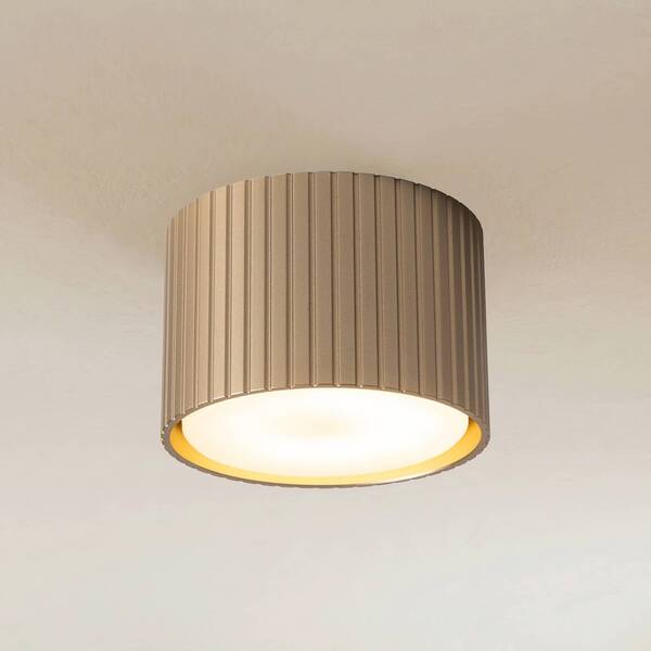  Tk Lighting Tk Lighting Ferro Downlight, Beige, Plastic, 6 Cm High, Gx53 
