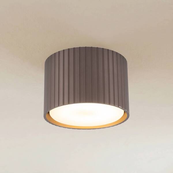  Tk Lighting Tk Lighting Ferro Downlight, Brown, Plastic, 6 Cm High, Gx53 