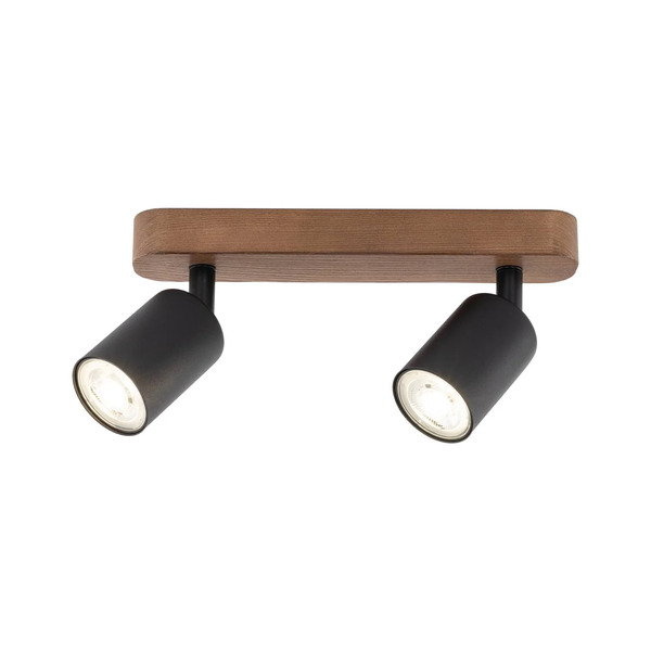  Tk Lighting Tk Lighting Subrin Downlight, Walnut, 2-bulb 
