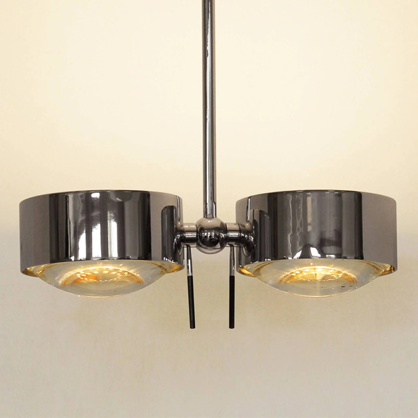  Top Light Top Light Ceiling Light Puk Sides Chrome 30 Cm 2-bulb G9 