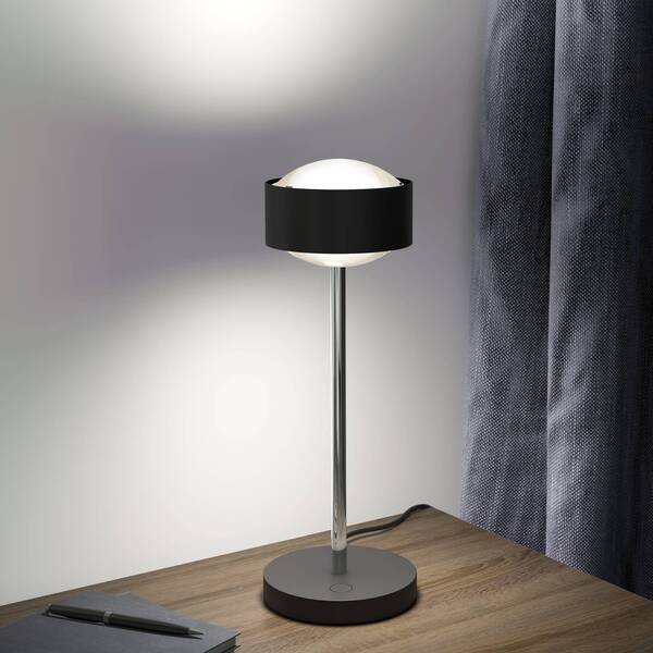  Top Light Top Light Puk! 120 Eye Table Led, Matt Lenses, Black/chrome 