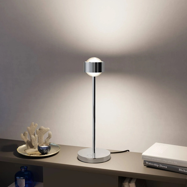  Top Light Top Light Puk! 80 Eye Table Led, Matt Lenses, Chrome 