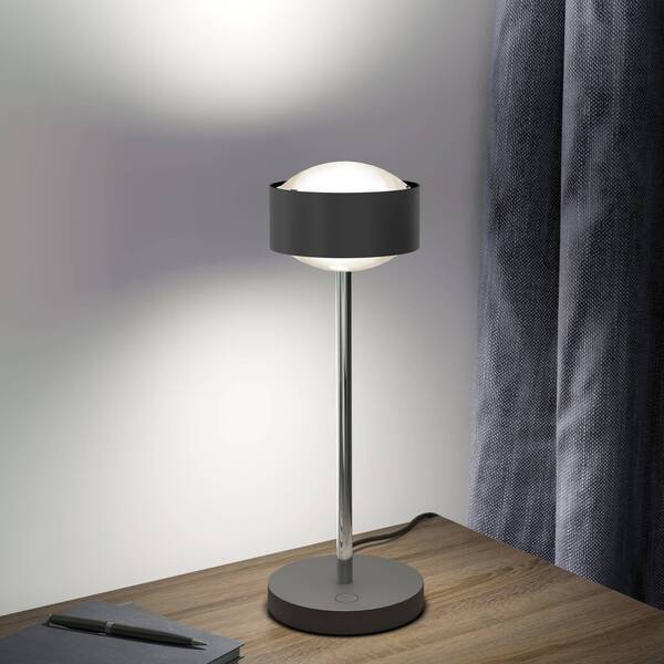  Top Light Top Light Puk! 120 Eye Table Led, Matt Lenses, Grey/chrome 