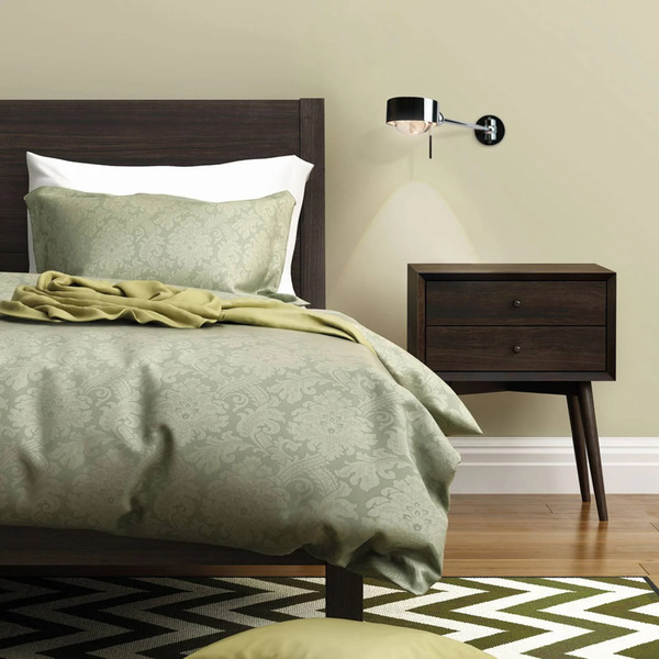  Top Light Top Light Puk Hotel Reading Lamp, 28 Cm, Matt Chrome, G9 