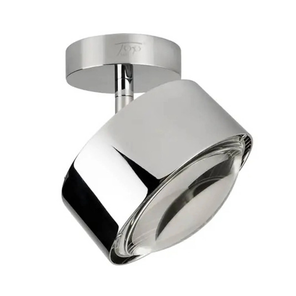  Top Light Top Light Puk Maxx Turn Ceiling Lamp, Matt Chrome 