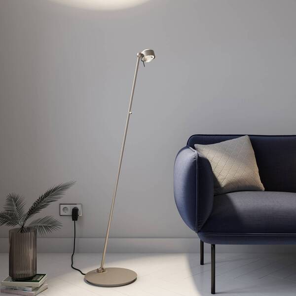  Top Light Top Light Puk Mini Floor Mini Single Led Matt/clear, Nickel 